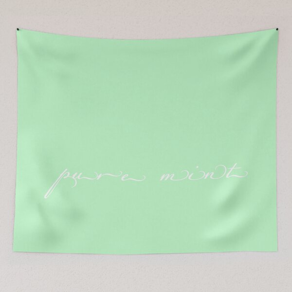 Item preview, Pure Mint: Fresh Simplicity in Flowing Form, Unique designed and sold by villacreativa.