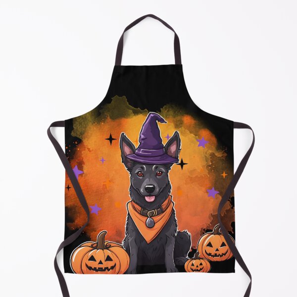 Item preview, Dutch Shepherd Halloween Wizard Dog – Enchanting Dutch Shepherd in Wizard Costume for Halloween designed and sold by GoodyPaws.