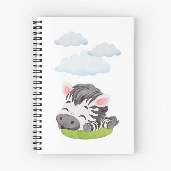 Item preview, Sleeping baby zebra in watercolor - AA0076A designed and sold by LionsHut.