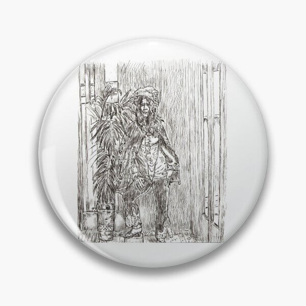 Item preview, Janis Joplin designed and sold by Alphaholics Non-Anonymous Art Studios.