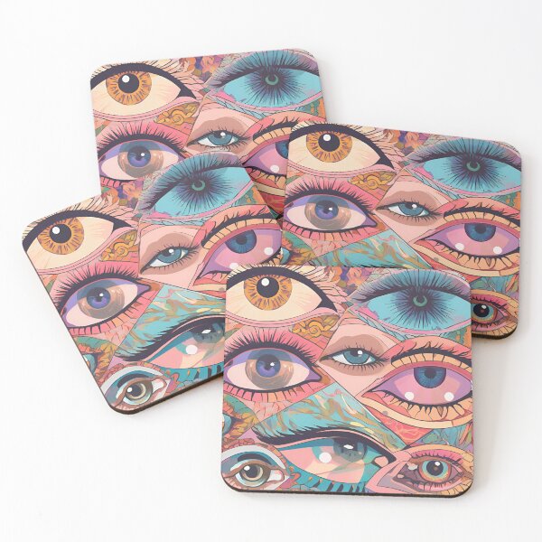 Item preview, All Eyes on You – Unique Eye Illustration Art designed and sold by Vestina88.