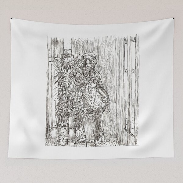 Item preview, Janis Joplin designed and sold by Alphaholics Non-Anonymous Art Studios.