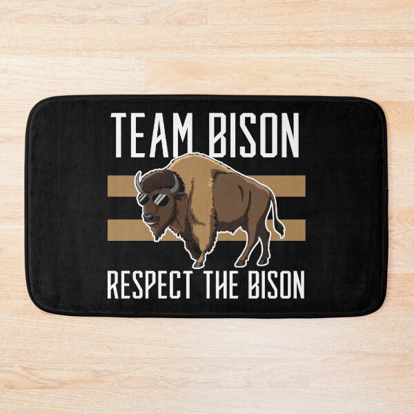 Aperçu de l'œuvre L'équipe Bison respecte les bisons créée et vendue par vaxiek.
