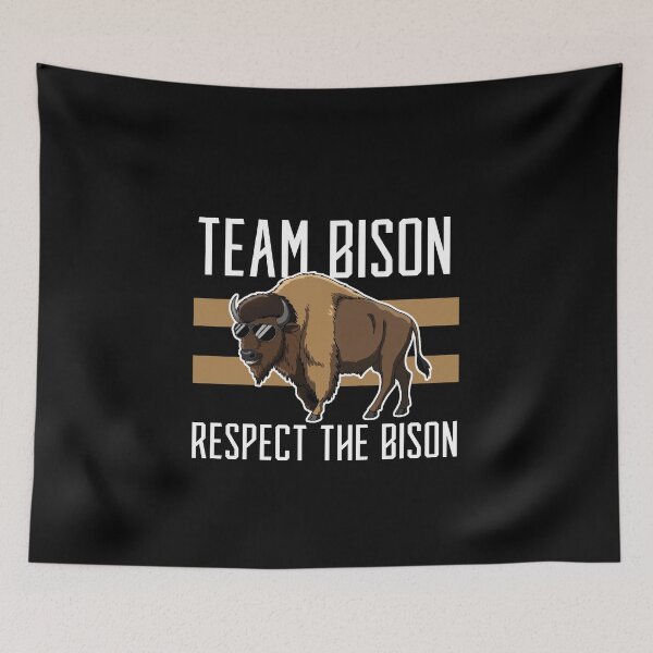 Item preview, Team Bison Respect The Bison designed and sold by vaxiek.