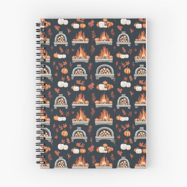 Item preview, Cozy Atmosphere with Pumpkins and Fireplace designed and sold by MidArtForge.