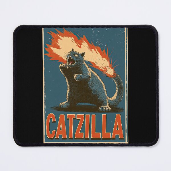 Item preview, Vintage Japanese Catzilla 4 designed and sold by obstinator.
