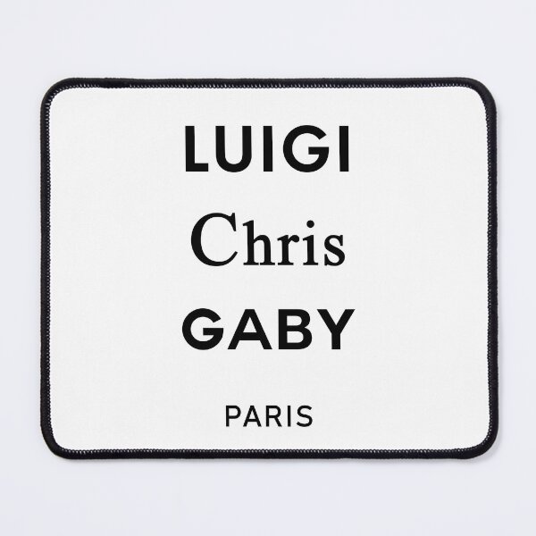 Item preview, Luigi Chris Gaby Paris France Fashion Mode Glamour designed and sold by PB Mary.
