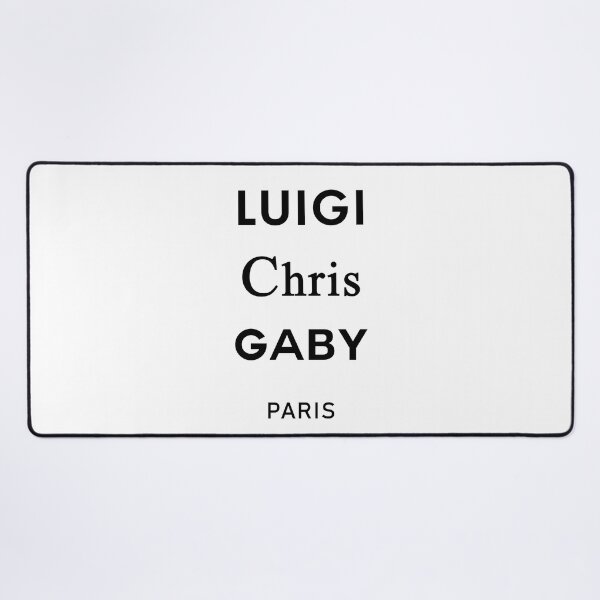 Item preview, Luigi Chris Gaby Paris France Fashion Mode Glamour designed and sold by PB Mary.