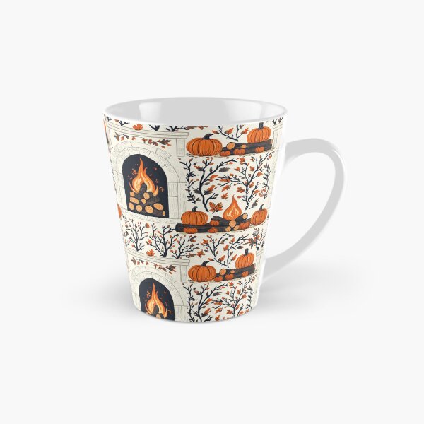 Item preview, Cozy Atmosphere with Pumpkins and Fireplace designed and sold by MidArtForge.