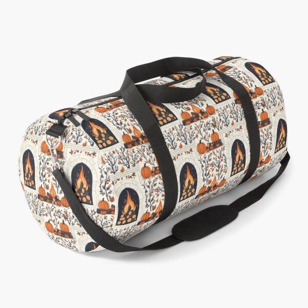 Item preview, Cozy Atmosphere with Pumpkins and Fireplace designed and sold by MidArtForge.
