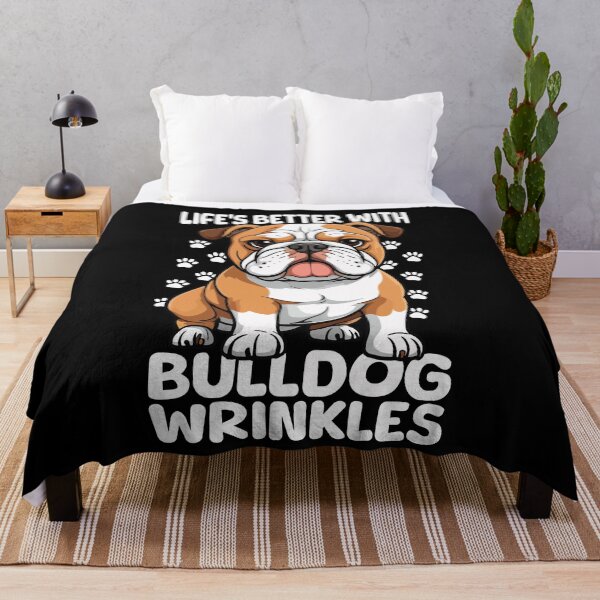 Item preview, Life's Better with Bulldog Wrinkles Cute Dog Lover designed and sold by PrintCrafting.
