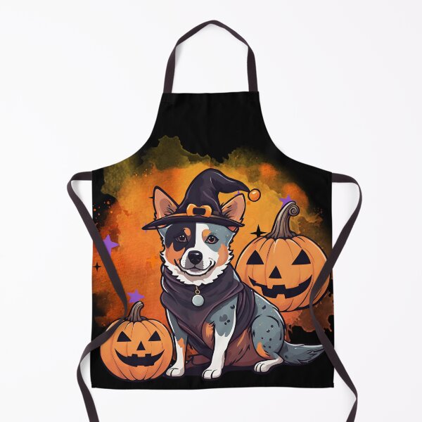 Item preview, Australian Cattle Dog Halloween Wizard Dog – Adorable Australian Cattle Dog in Wizard Costume for Halloween designed and sold by GoodyPaws.