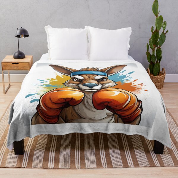 Item preview, Australian Graffitti Boxing Kangaroo designed and sold by Boxing Kangaroo Retail Company.