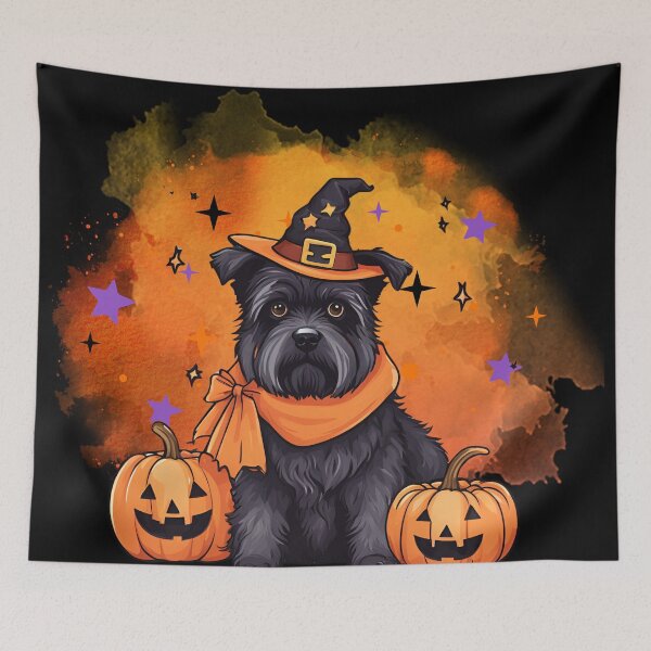 Item preview, Bouvier des Flandres Halloween Wizard Dog – Majestic Bouvier in Wizard Costume for Halloween designed and sold by GoodyPaws.