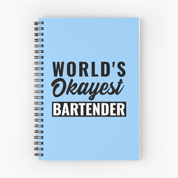 Item preview, World's Okayest Bartender designed and sold by 87-Aesthetics.