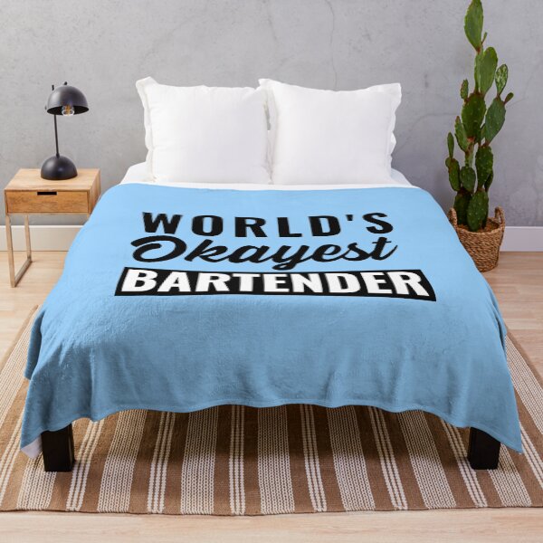 Item preview, World's Okayest Bartender designed and sold by 87-Aesthetics.