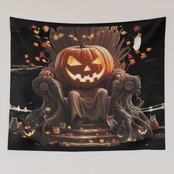 Item preview, ENCHANTED PUMPKIN KING, HALLOWEEN GRAPHIC  designed and sold by YourTrendyTees.