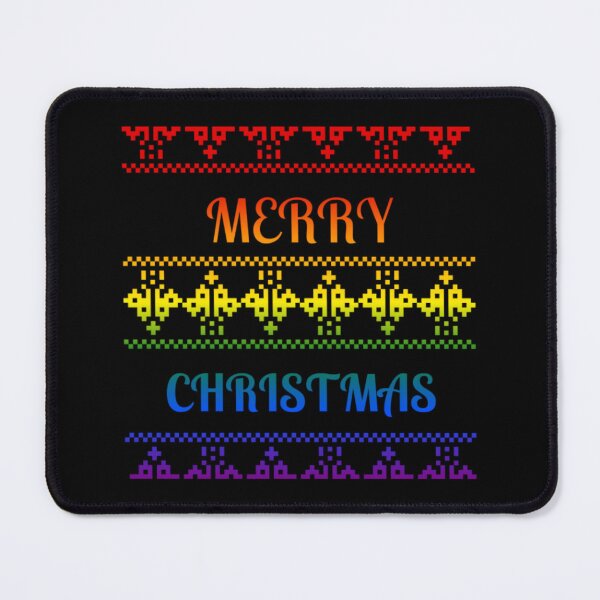 Item preview, Classic Pride Flag Merry Christmas Jumper Graphic, Jumper design Graphic , Christmas t-shirts, Funny Xmas t-shirts, Xmas Jumper day, designed and sold by PrideBeProud.