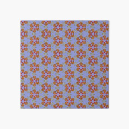 Chicken Pattern Art Board Print