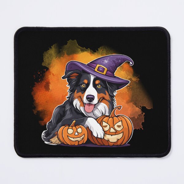 Item preview, Australian Shepherd Halloween Wizard Dog – Adorable Australian Shepherd in Wizard Costume for Halloween designed and sold by GoodyPaws.