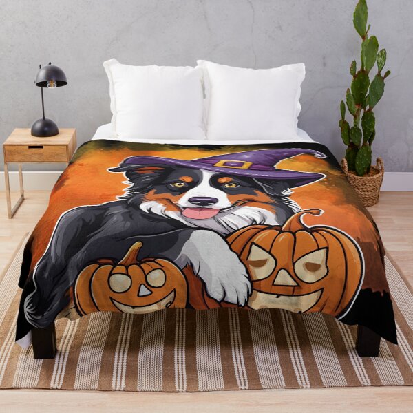 Item preview, Australian Shepherd Halloween Wizard Dog – Adorable Australian Shepherd in Wizard Costume for Halloween designed and sold by GoodyPaws.