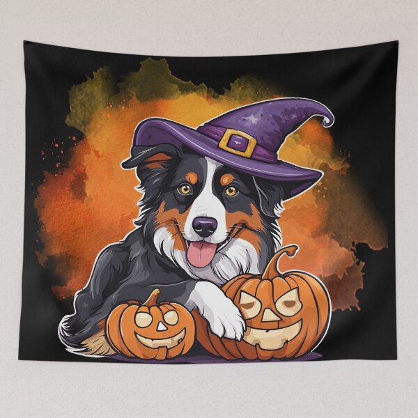 Item preview,  Australian Shepherd Halloween Wizard Dog – Adorable Australian Shepherd in Wizard Costume for Halloween designed and sold by GoodyPaws.