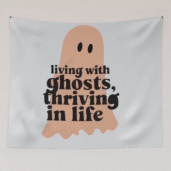 Item preview, Living with Ghosts, Thriving in Life designed and sold by bihtti.