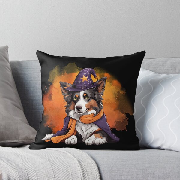 Item preview, Australian Shepherd Halloween Wizard Dog – Adorable Australian Shepherd in Wizard Costume for Halloween designed and sold by GoodyPaws.