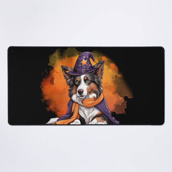 Item preview, Australian Shepherd Halloween Wizard Dog – Adorable Australian Shepherd in Wizard Costume for Halloween designed and sold by GoodyPaws.