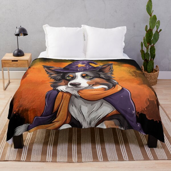 Item preview, Australian Shepherd Halloween Wizard Dog – Adorable Australian Shepherd in Wizard Costume for Halloween designed and sold by GoodyPaws.