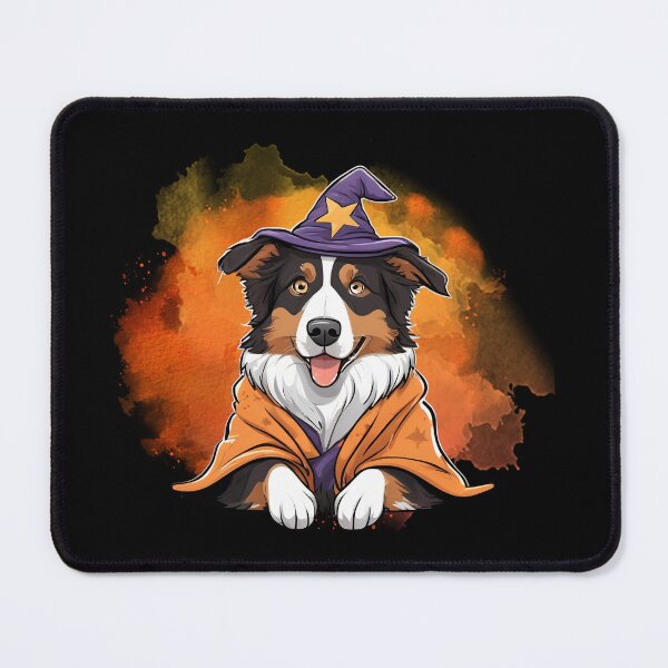 Item preview, Australian Shepherd Halloween Wizard Dog – Adorable Australian Shepherd in Wizard Costume for Halloween designed and sold by GoodyPaws.