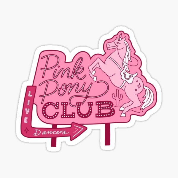 Vista previa del artículo con la obra «Ilustración de un fanático del club Pink Pony», diseñado y vendido por Mowgv.