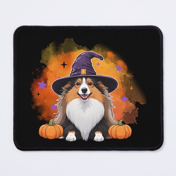 Item preview, Shetland Sheepdog Halloween Wizard Dog – Charming Shetland Sheepdog in Wizard Costume for Halloween designed and sold by GoodyPaws.
