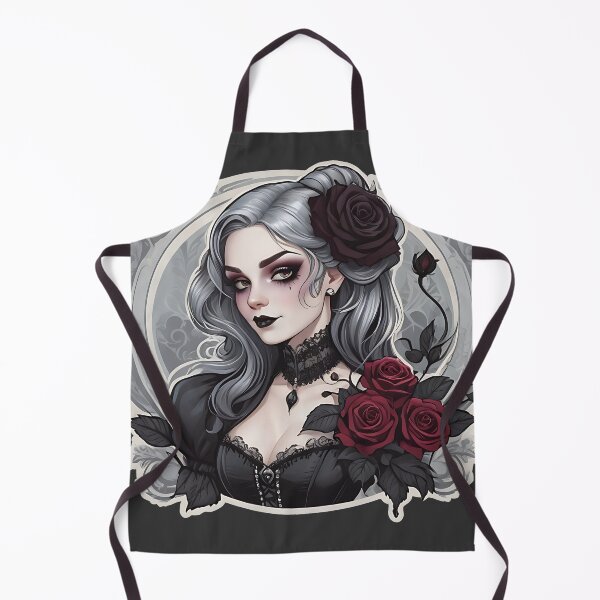 Item preview, Classic Vintage Goth Lady designed and sold by MadnessEnvelope.