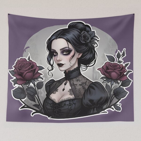 Item preview, Goth Coquette Lady designed and sold by MadnessEnvelope.