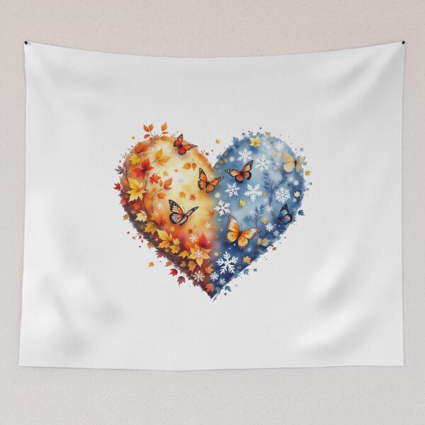 Item preview, autumn winter heart  designed and sold by jkrphoto.