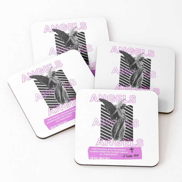 Item preview, Scriptural Angels - Pink designed and sold by Holy Coast Threads (Formerly ChristianFlower).