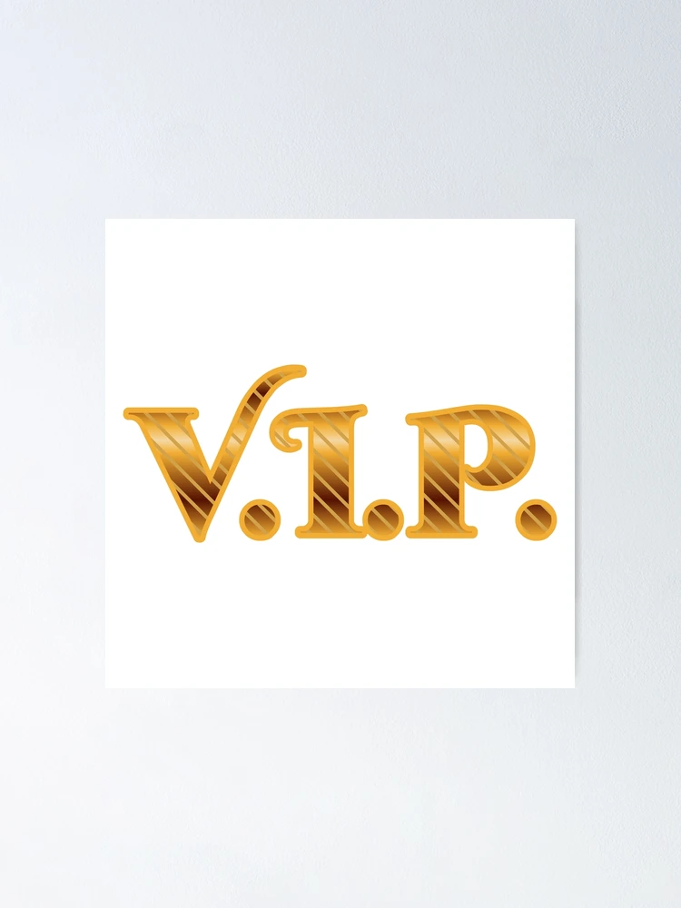 Aperçu 1 sur 3. Poster avec l'œuvre VIP créée et vendue par GoldenPattern.