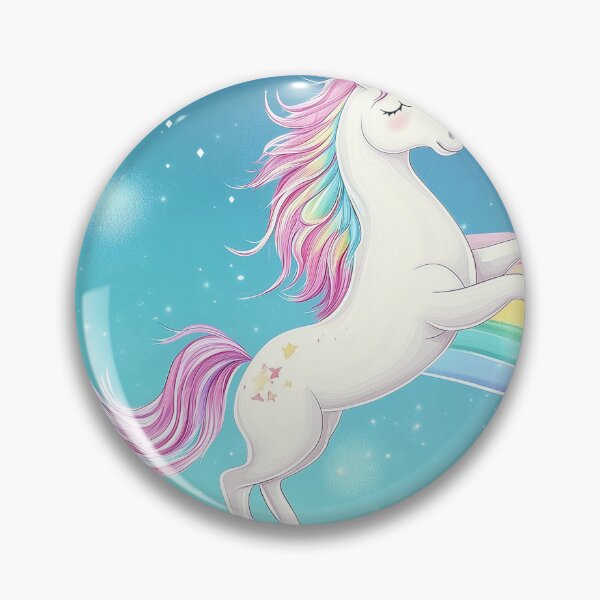 Item preview, a Unicorn jumping to the stars designed and sold by Nobody88.