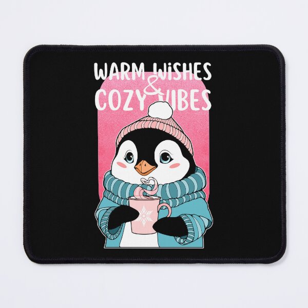 Item preview, Kawaii Penguin Tea Time Cozy Vibes designed and sold by ObsidianDaz.