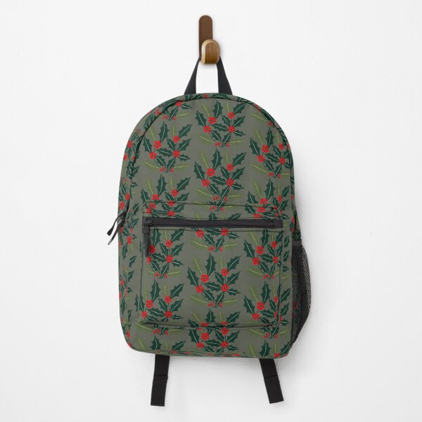Item preview, Holly Berry Leaves Mid Century Modern Style designed and sold by taiche.