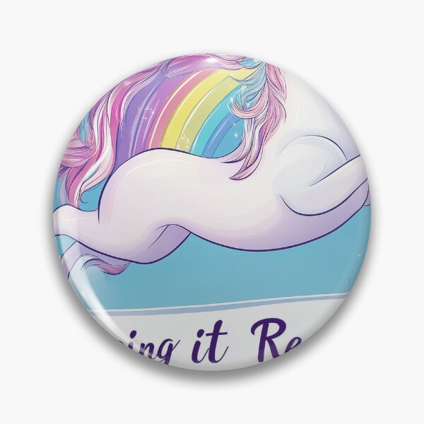 Item preview, a Unicorn jumping to the stars designed and sold by Nobody88.