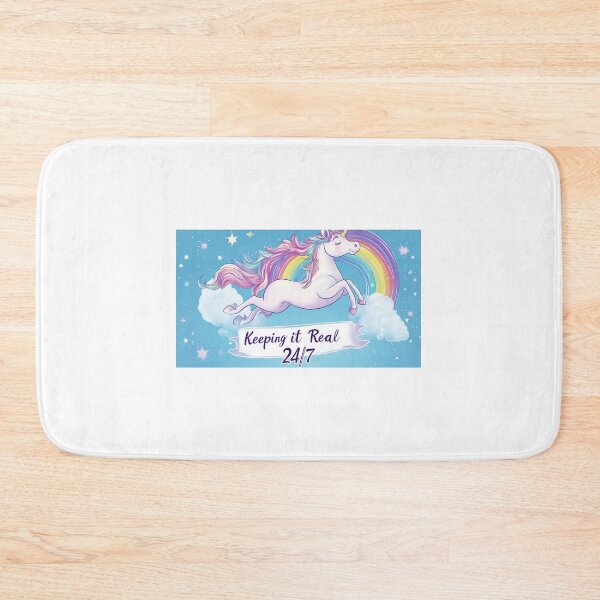 Item preview, a Unicorn jumping to the stars designed and sold by Nobody88.