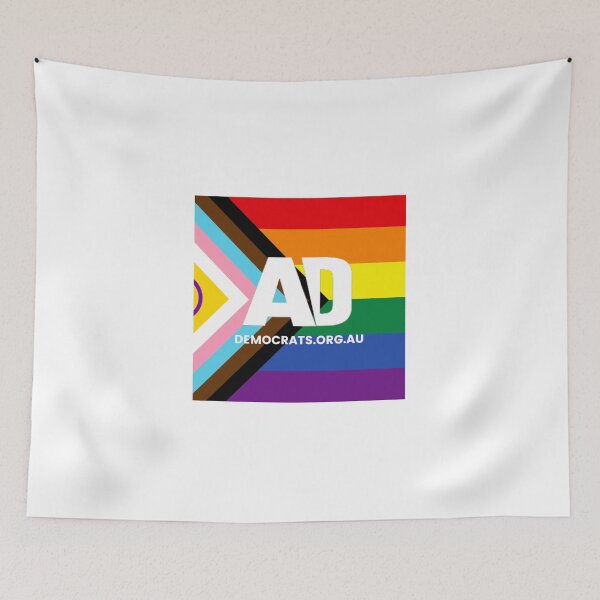 Item preview, AD Pride with URL designed and sold by Australian Democrats.