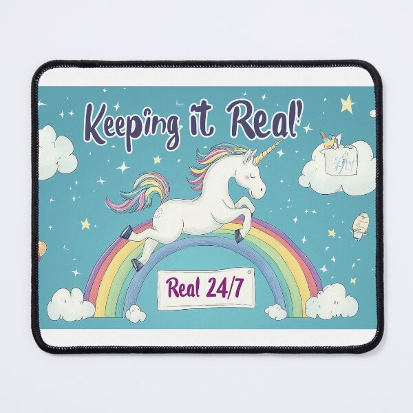 Item preview, a Unicorn jumping to the stars designed and sold by Nobody88.