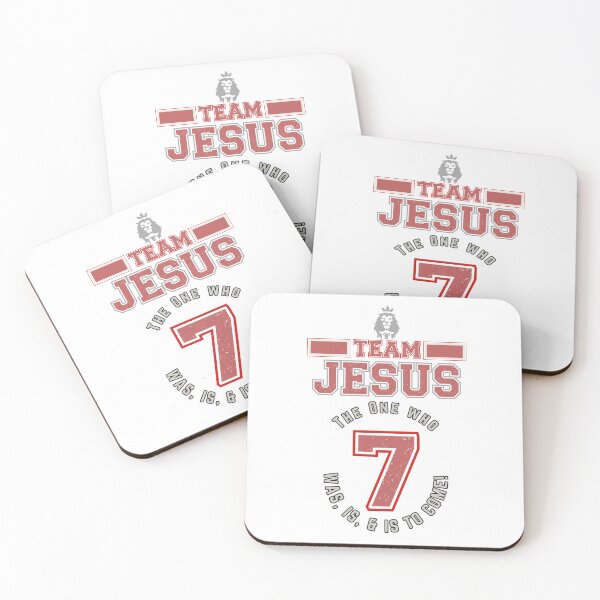 Item preview, Team Jesus - Grey Lettering(transparent background) designed and sold by Holy Coast Threads (Formerly ChristianFlower).