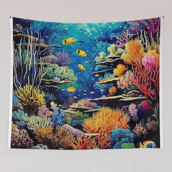 Item preview, The Great Barrier Reef  Queensland Australia Travel and Tourism Advertising Print designed and sold by posterbobs.