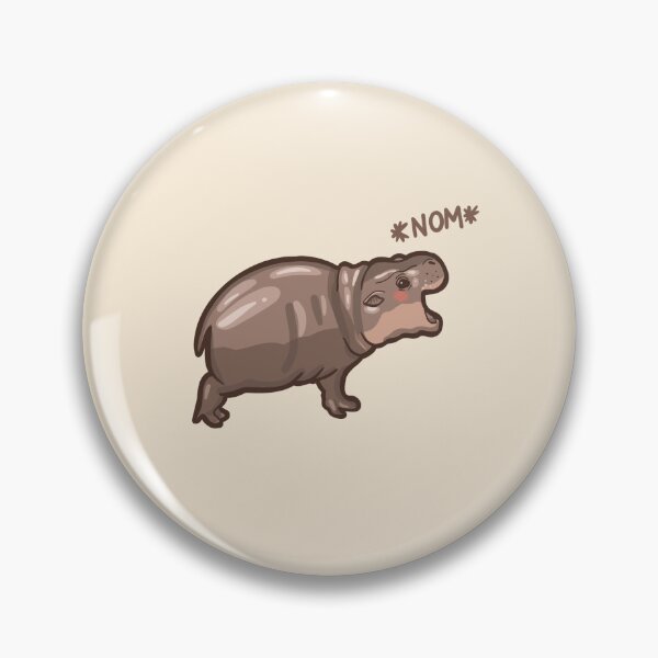 Item preview, Moo Deng - Nom designed and sold by Inkcauldron.