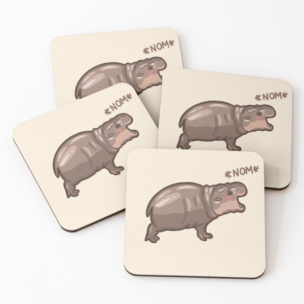 Item preview, Moo Deng - Nom designed and sold by Inkcauldron.