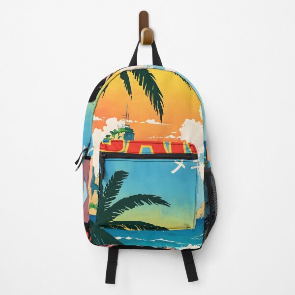 Item preview, Cancun Beach Mexico Cute Retro Anime Girl 80s Vintage Travel designed and sold by Retro-Anime9.